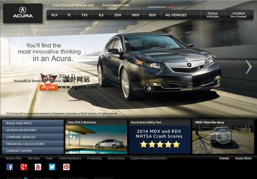 Acura:日本讴歌汽车品牌官网