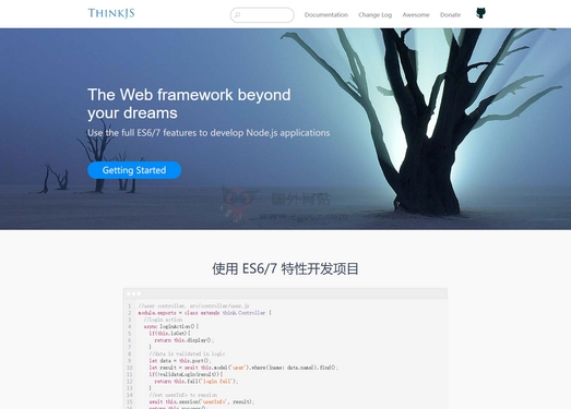 ThinkJS|基于Node.js Web 框架