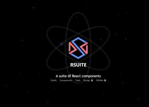 RSUITE|基于大数据后台UX组件库